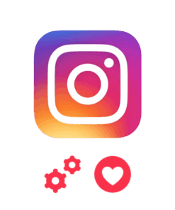 Instagram automatische likes kopen logo