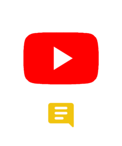 YouTube reacties kopen logo