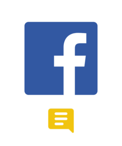 Facebook reacties kopen logo