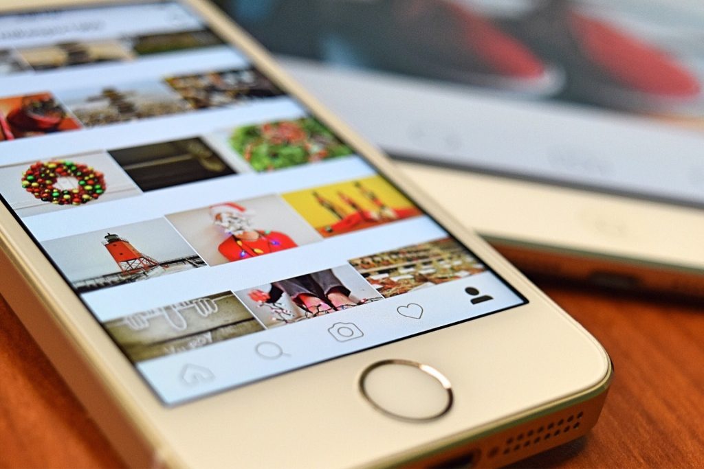Instagram app achtergrond voor meer views op Instagram