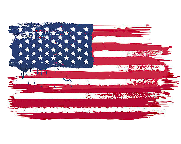 Vlag voor Amerikaanse Instagram volgers