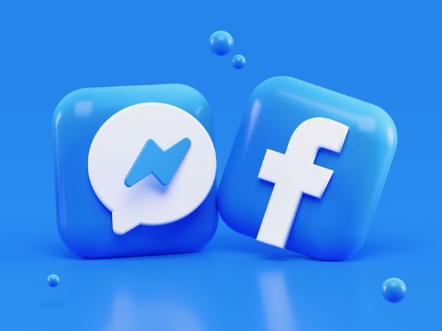 Facebook logo 3d