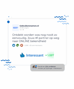 Linkedin bericht likes