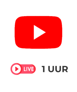 YouTube live stream views 1 uur
